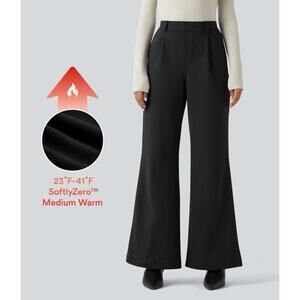 NWT Halara SoftlyZero Plush Dress Pants Womens Medium